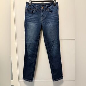 1822 Denim Dark Blue Straight Leg Jeans